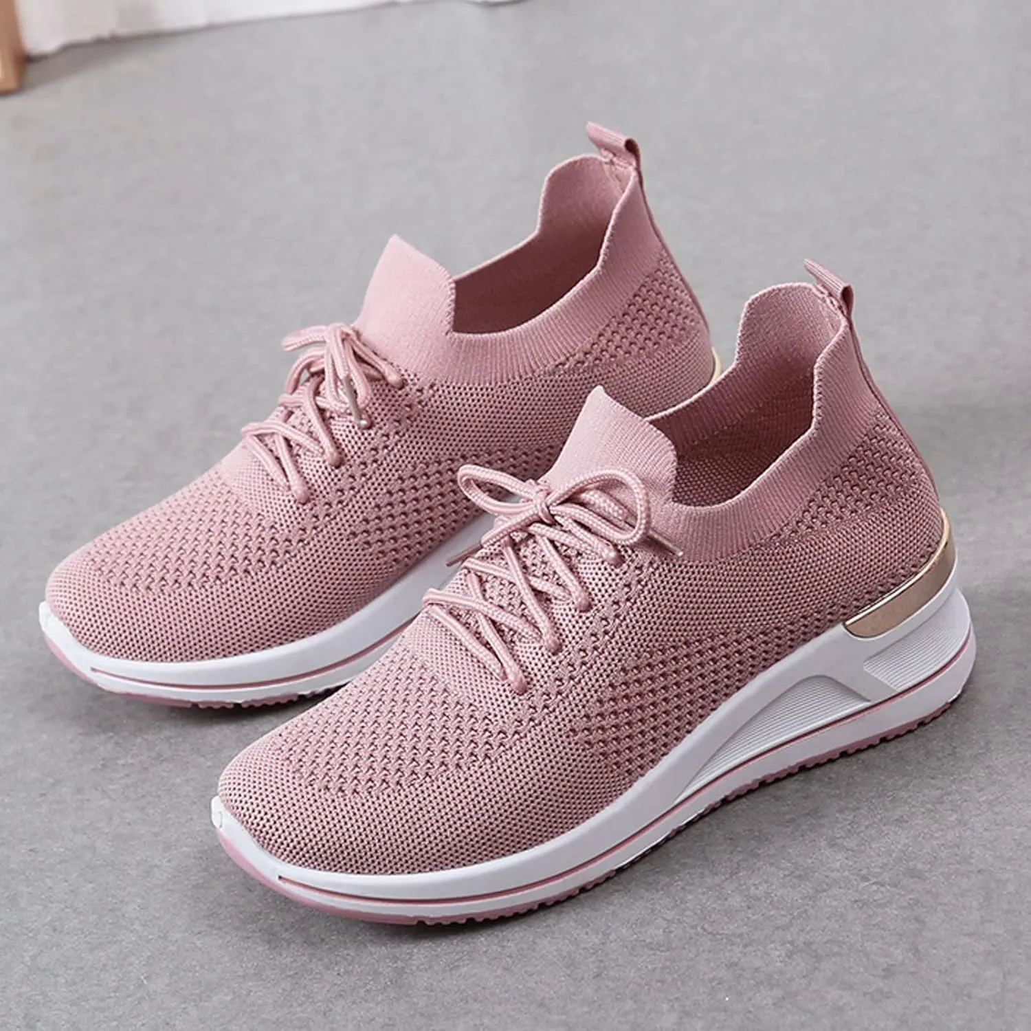Women Casual Slip On Sneakers Lightweight Walking Shoes Comfortable Canvas Flats Non Slip Breathable Loafers