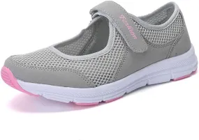 Women's Fashion Sneaker Mesh Slip On Black Non Slip Shoes for Women Comfortable Casual Womens Shoes Women's Leopard Loafers Cheap Sneakers for Women