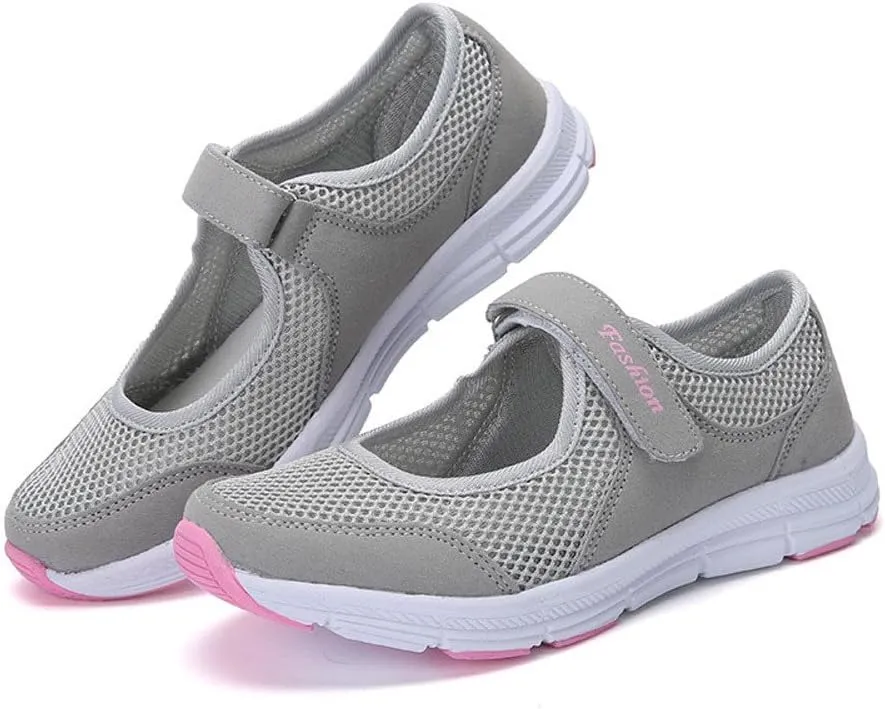 Women's Fashion Sneaker Mesh Slip On Black Non Slip Shoes for Women Comfortable Casual Womens Shoes Women's Leopard Loafers Cheap Sneakers for Women