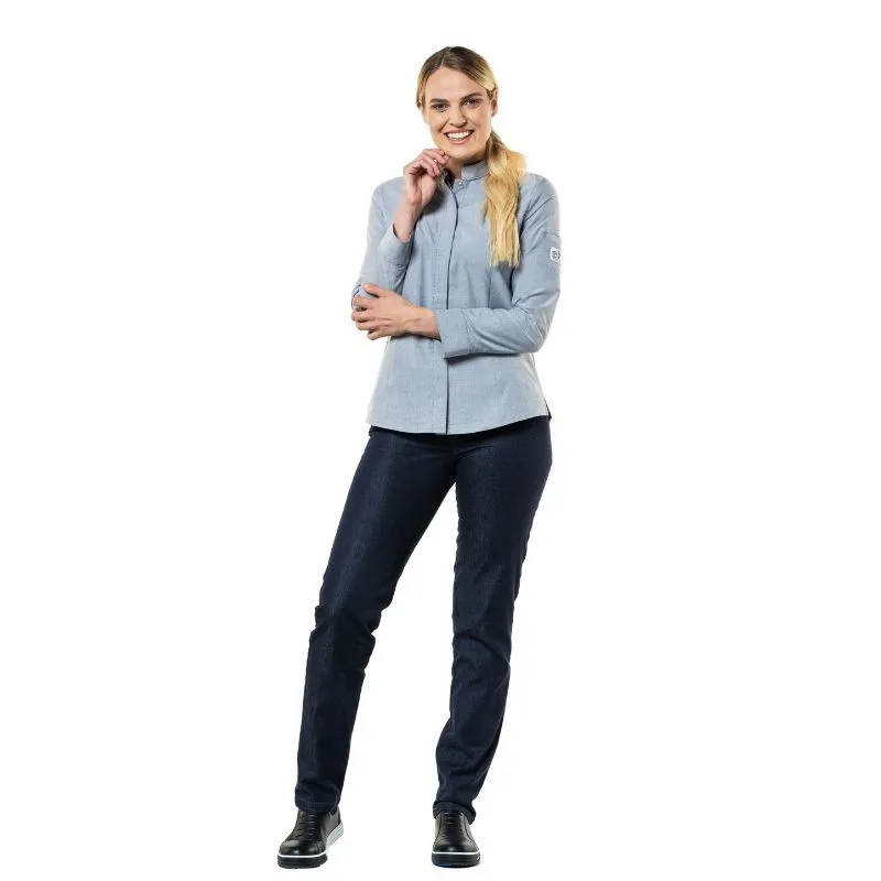 Women's Gray Nordic Kitchen Coat - CHAUD DEVANT