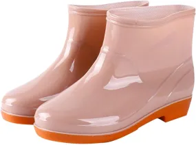Womens Rain Boots Womens Rubber Boots for Boating Fishing Gardening Farming Anti-Slip Comfort Rain Shoes